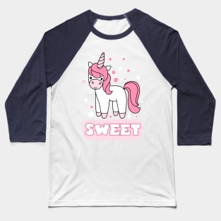 Sweet Unicorn Baseball T-Shirt